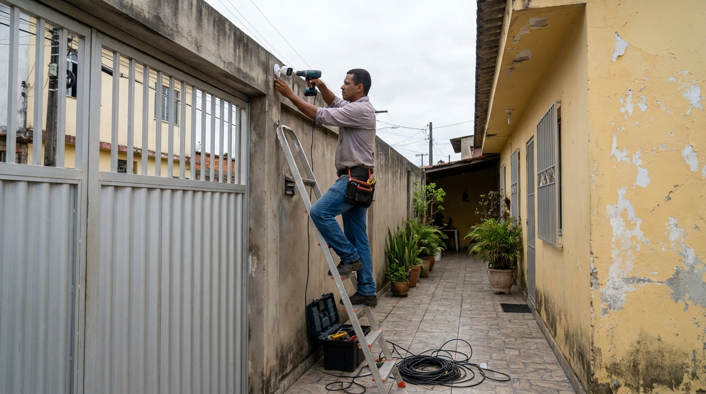 Passagem de Cabeamento na Graciosa, Palmas‑TO