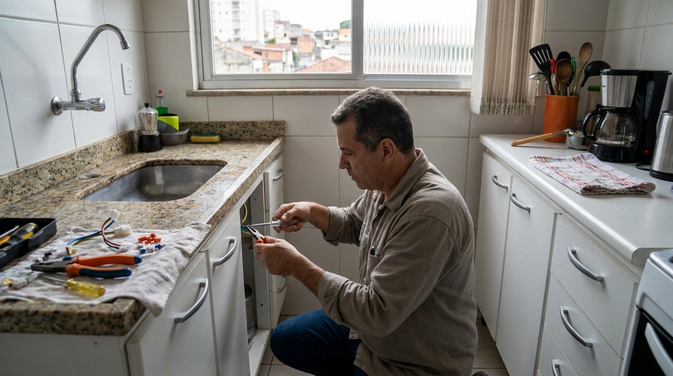 Troca de Torneira Elétrica em Palmas‑TO